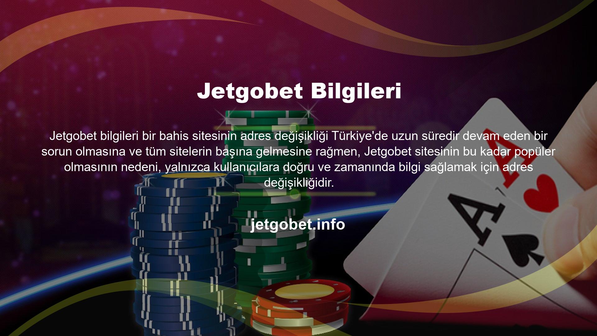 Aslında Jetgobet web sitesi birkaç dakikadan fazla bir süredir kapalı ve yeni web sitesi giriş adresi hala geçerli
